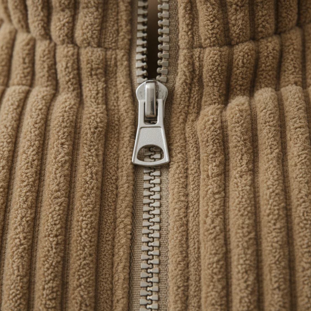 Damska Kurtka Puchowa z Prążkowaną Fakturą ModaBoutique