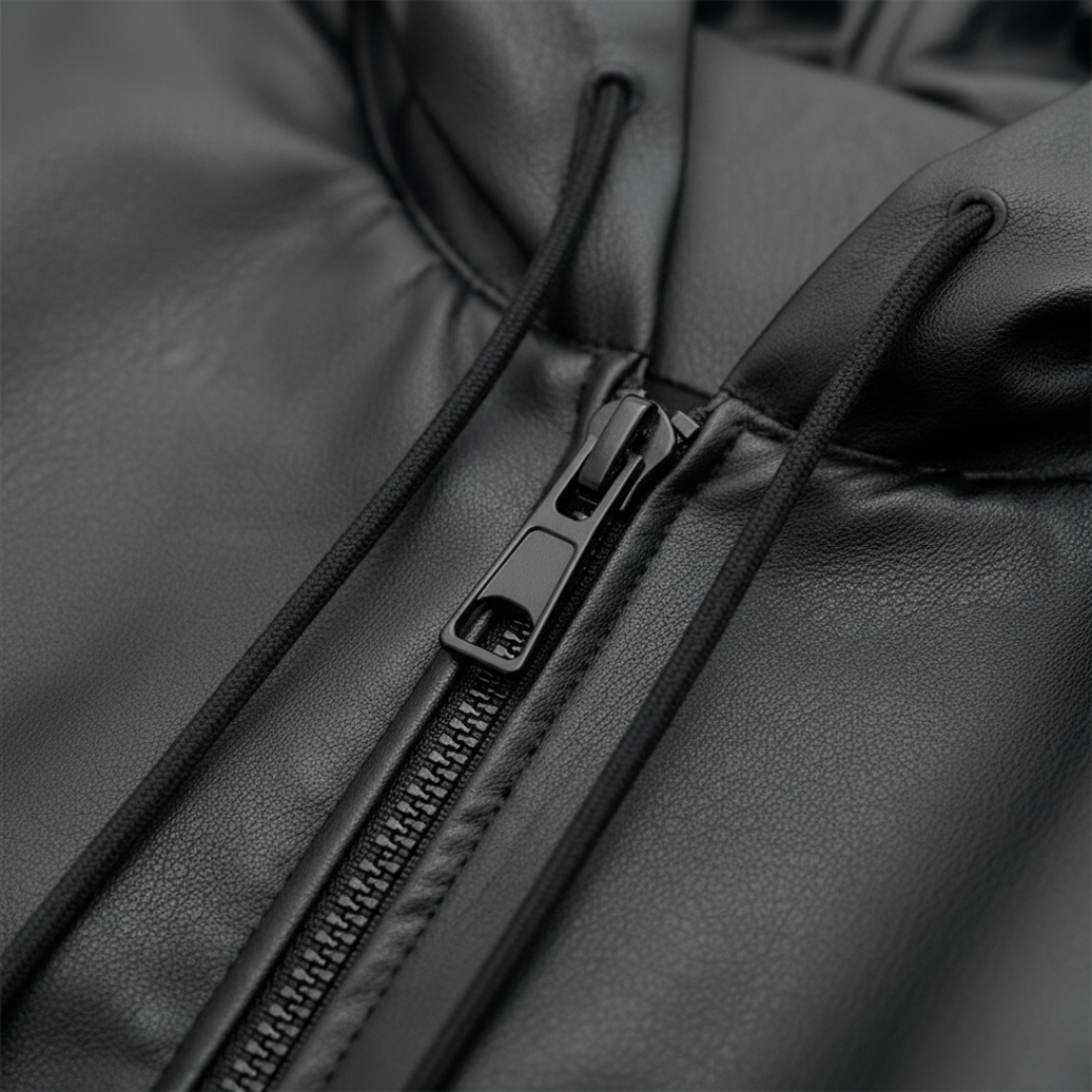 Męska kurtka z kapturem z miękką podszewką Modaboutique