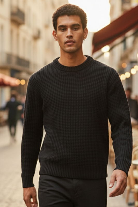 Sweter | Krzysztof – Czarny