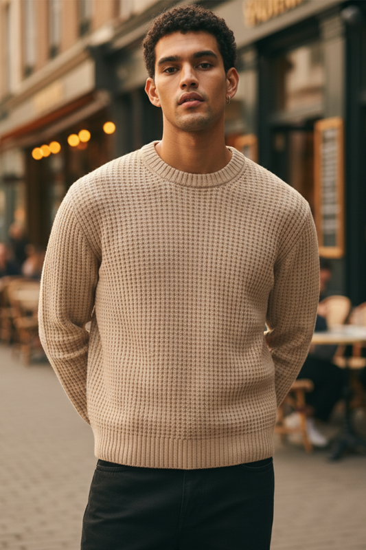 Sweter | Michał – Beżowy