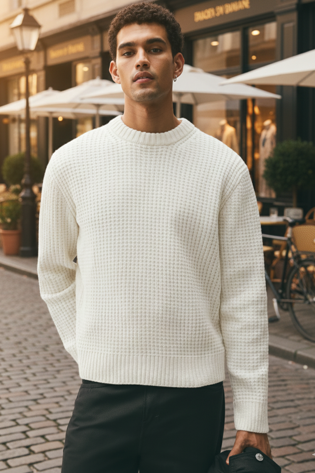 Sweter | Jan – Biały