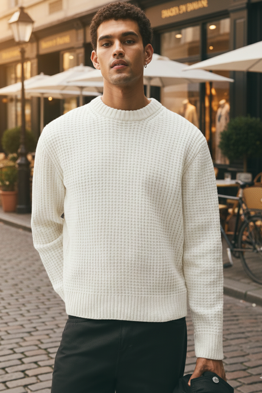 Sweter | Jan – Biały