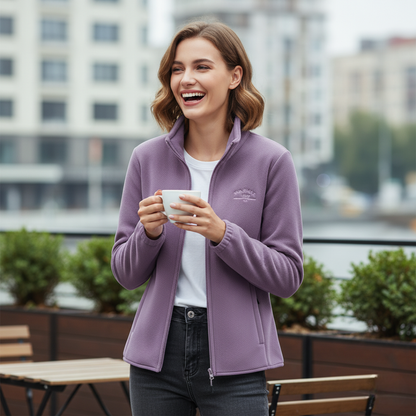 Damska kurtka zapinana na zamek z miękką podszewką Modaboutique