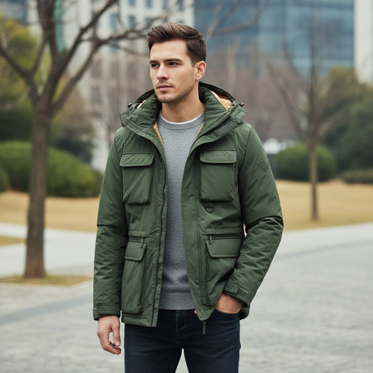 Kurtka zimowa męska z ciepłą podszewką Modaboutique