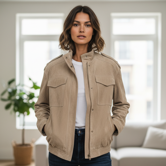 Męska kurtka casualowa z lekkim ociepleniem Modaboutique