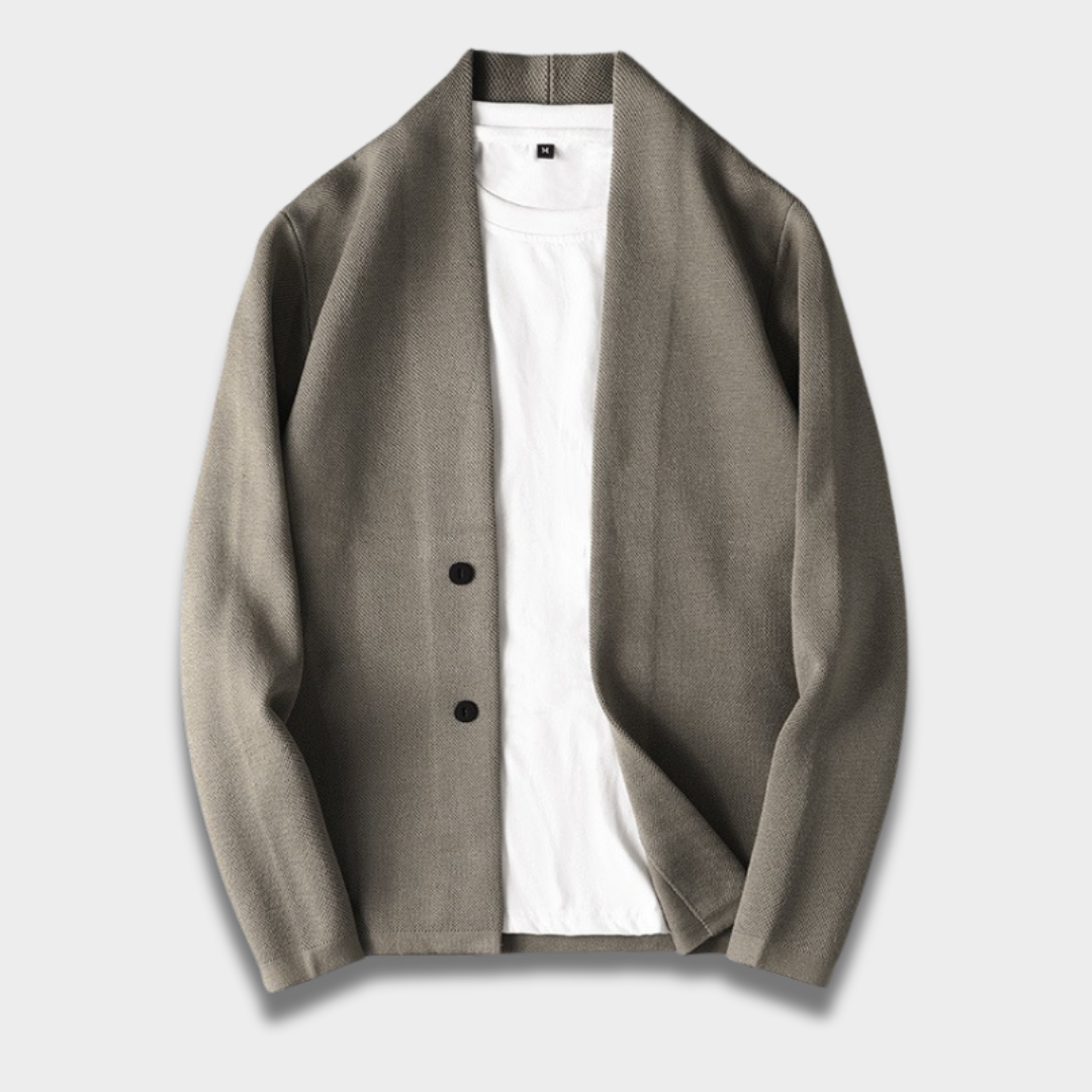 Męski sweter kardigan z miękkiej dzianiny Modaboutique