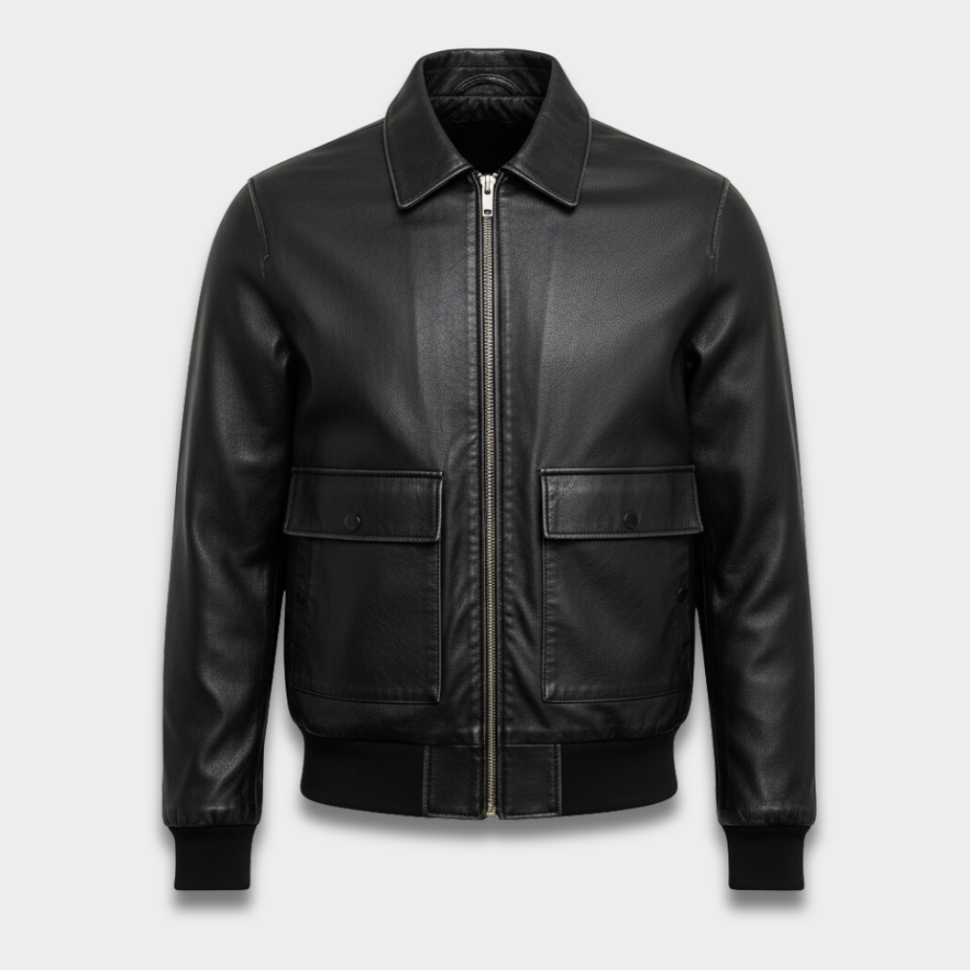 Męska kurtka bomberka z elastycznymi ściągaczami Modaboutique