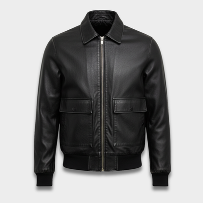 Męska kurtka bomberka z elastycznymi ściągaczami Modaboutique