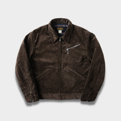 Męska kurtka sztruksowa z miękką podszewką