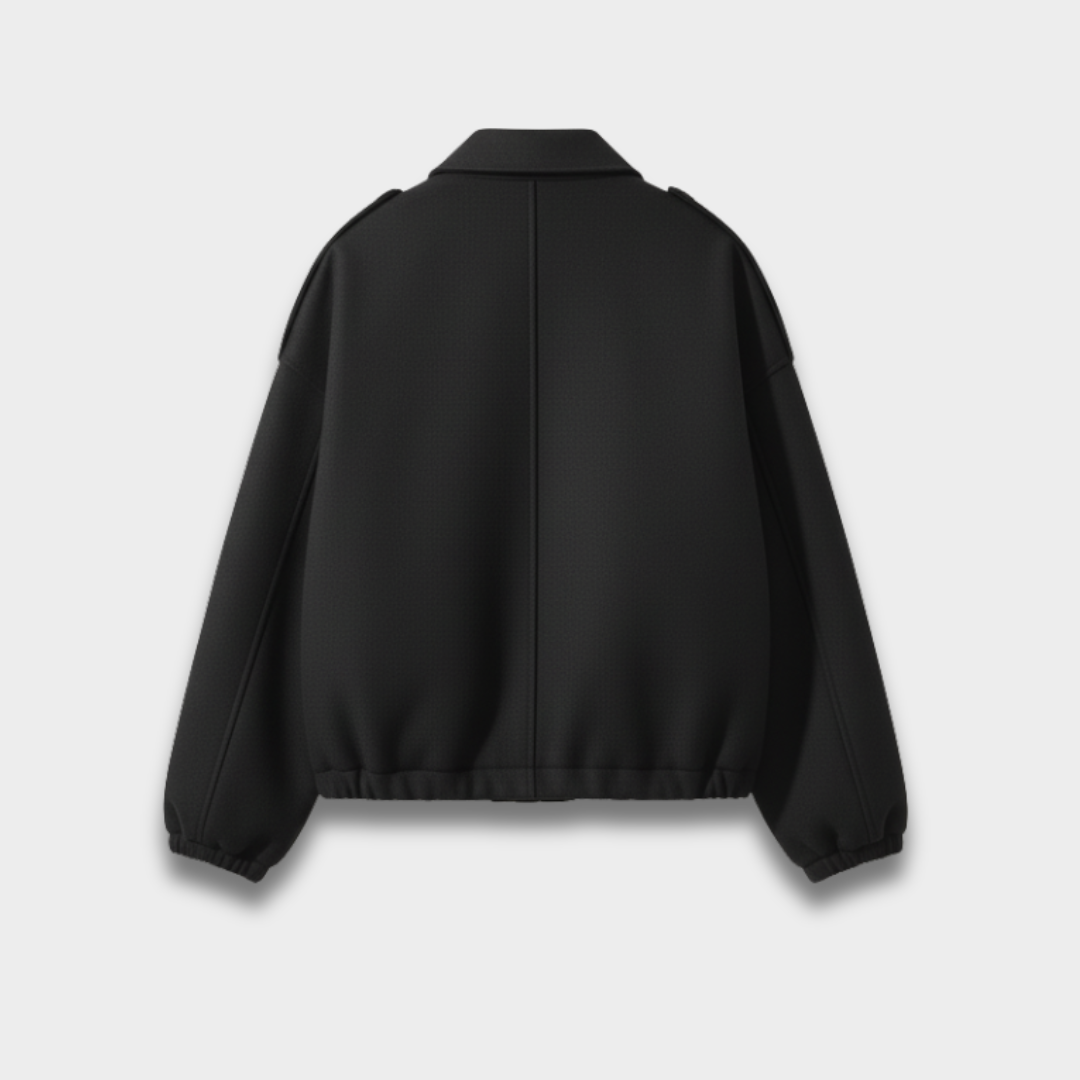 Damska kurtka oversize z miękkiej tkaniny Modaboutique