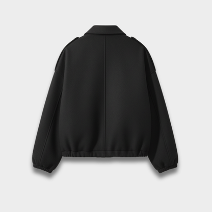 Damska kurtka oversize z miękkiej tkaniny Modaboutique