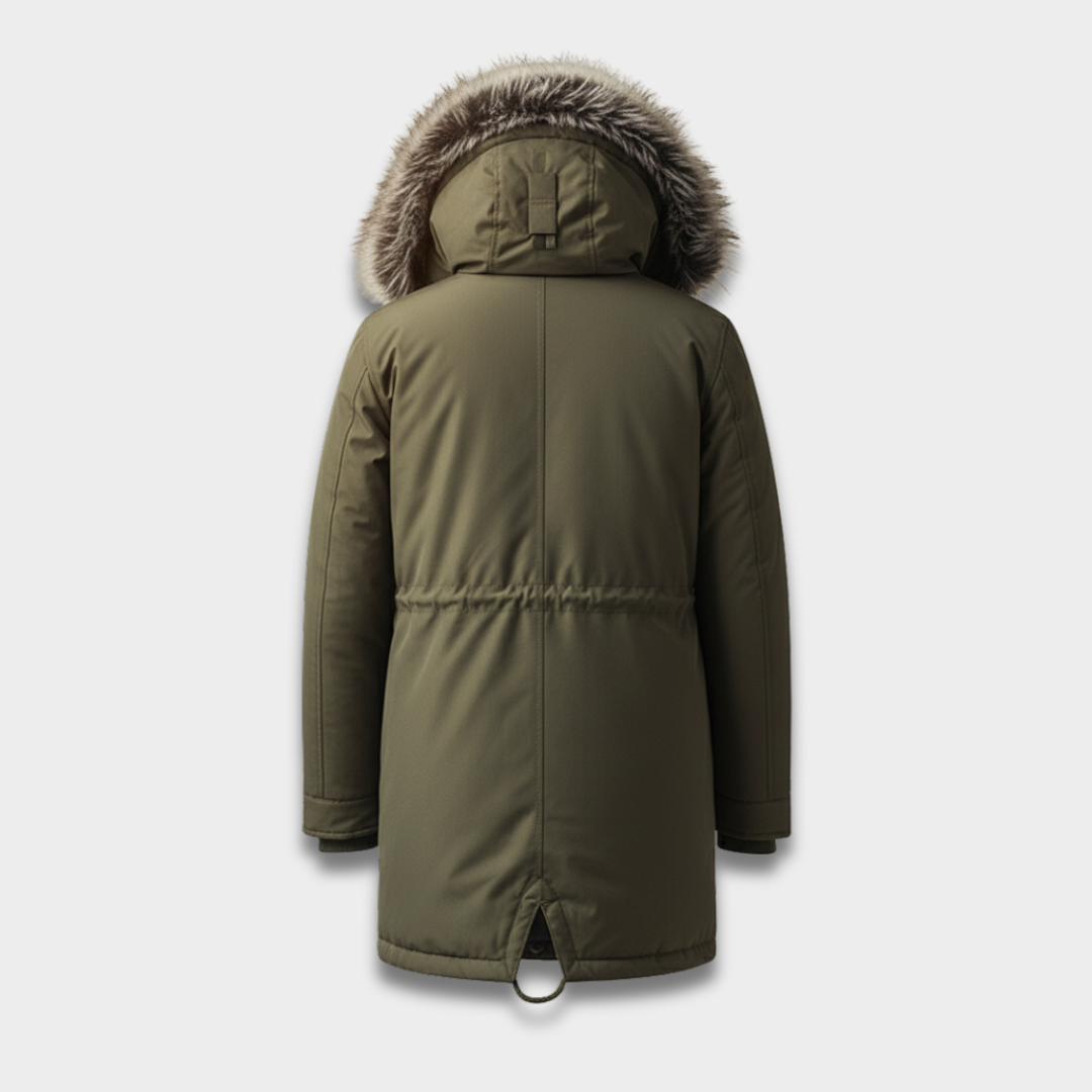 Kurtka zimowa męska z kapturem i ociepleniem Modaboutique