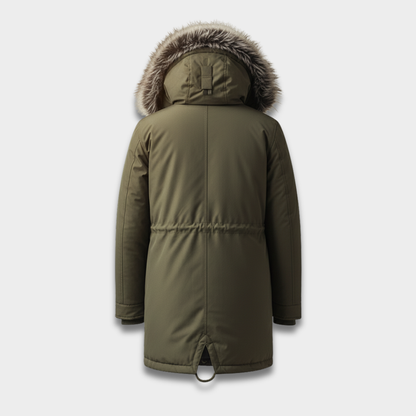 Kurtka zimowa męska z kapturem i ociepleniem Modaboutique