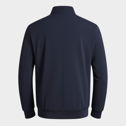 Męska pikowana kurtka bomberka z elastycznymi ściągaczami Modaboutique