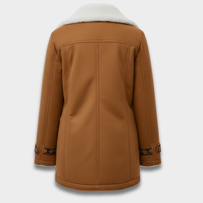 Damska Ciepła Kurtka Codzienna z Miękką Podszewką z Polaru ModaBoutique