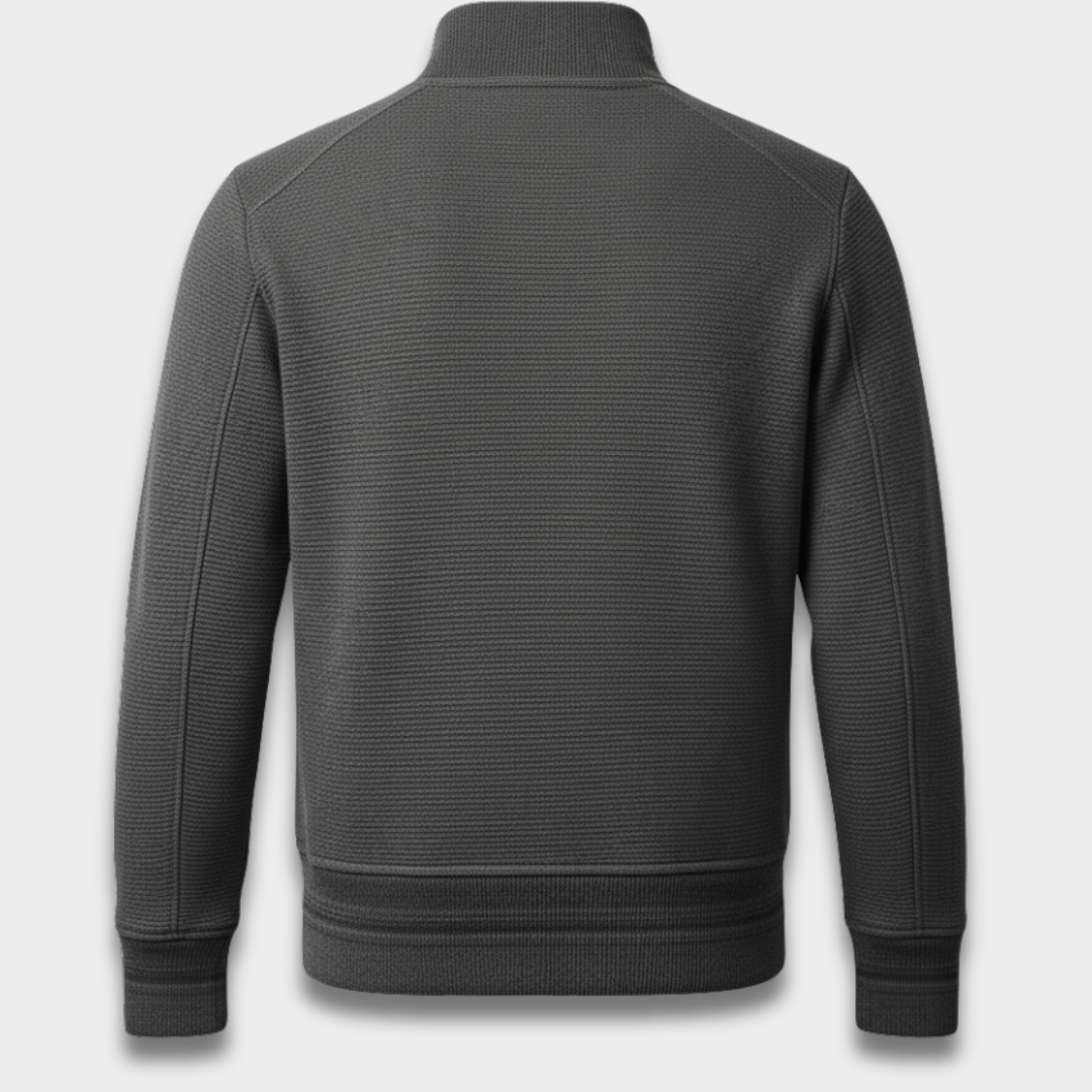 Męska casualowa kurtka zapinana na guziki o uporządkowanym fasonie