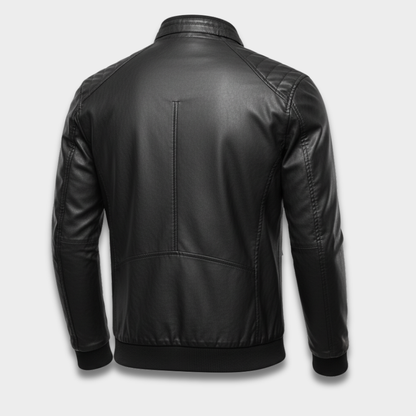 Męska kurtka bomber z elastycznymi ściągaczami