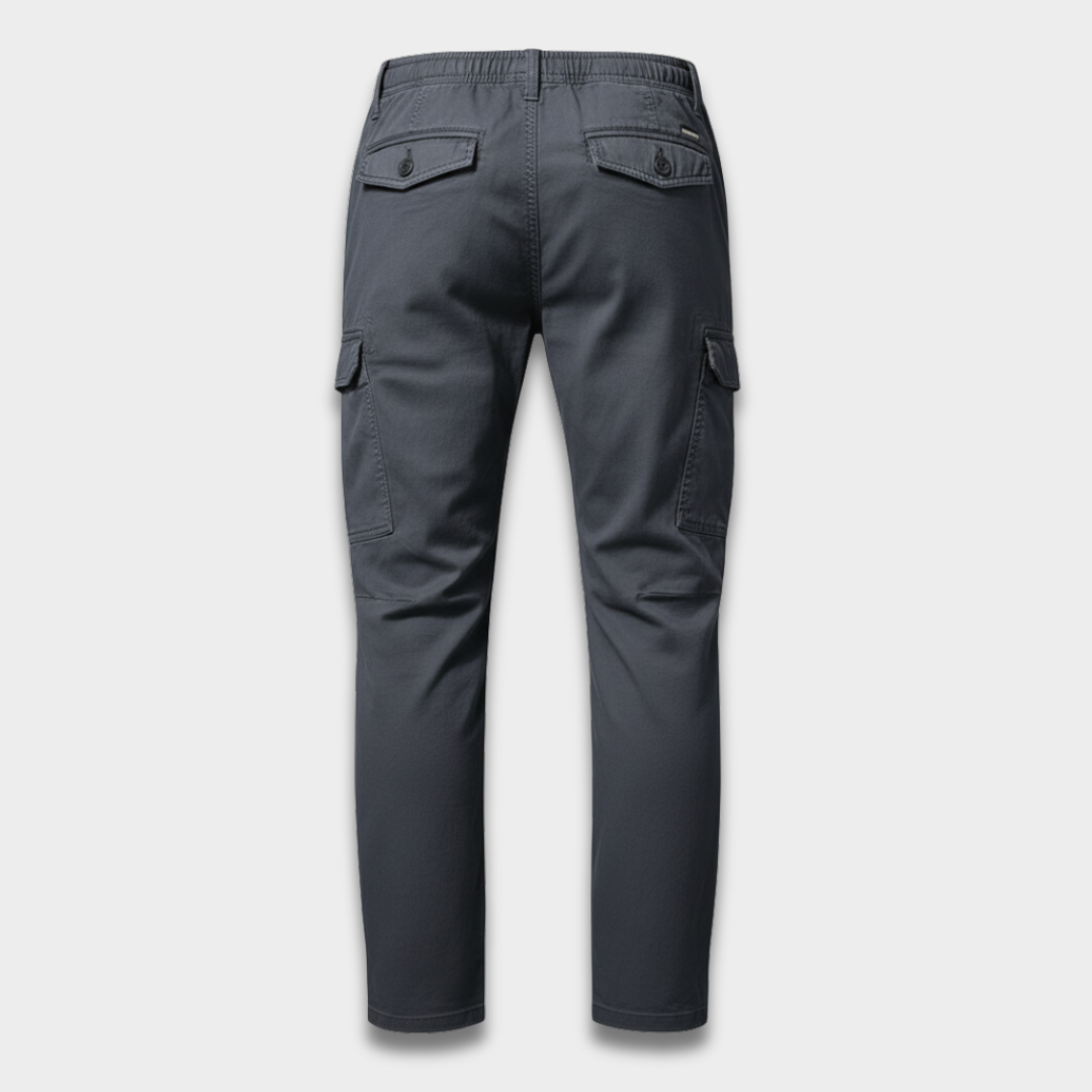 Męskie spodnie cargo z kieszeniami po bokach Modaboutique