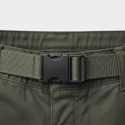 Męskie spodnie cargo trekkingowe z wodoodpornej tkaniny