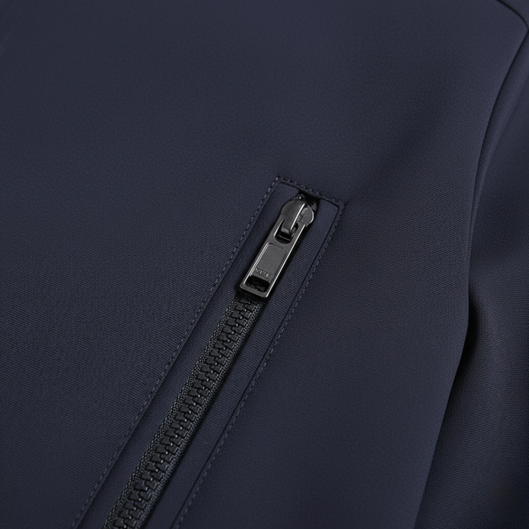 Męska pikowana kurtka bomberka z elastycznymi ściągaczami Modaboutique