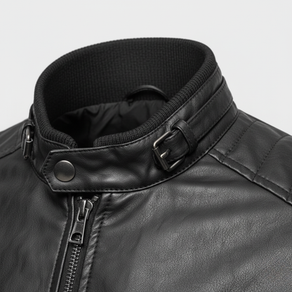 Męska kurtka bomber z elastycznymi ściągaczami