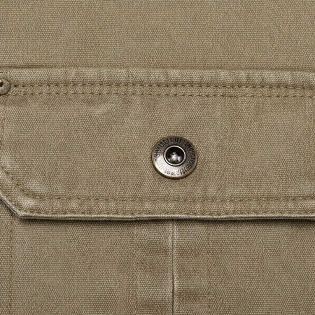 Męska casualowa kurtka koszulowa z podszytym wnętrzem ModaBoutique