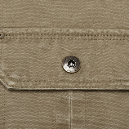 Męska casualowa kurtka koszulowa z podszytym wnętrzem ModaBoutique