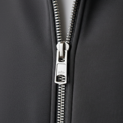 Męska kurtka zapinana na zamek z miękkiego materiału Modaboutique