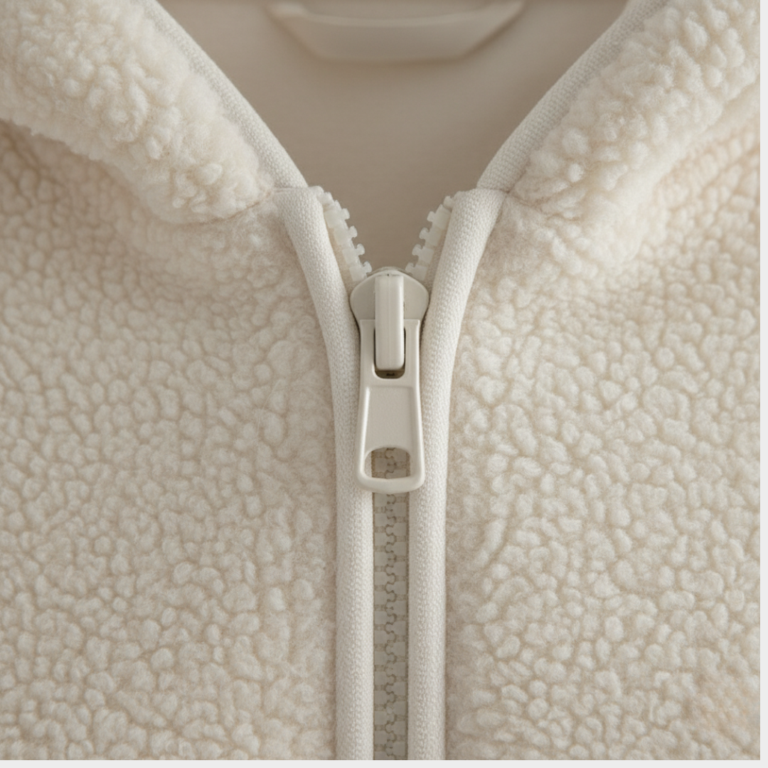 Damska kurtka z kapturem zapinana na zamek z ocieplaną podszewką Modaboutique