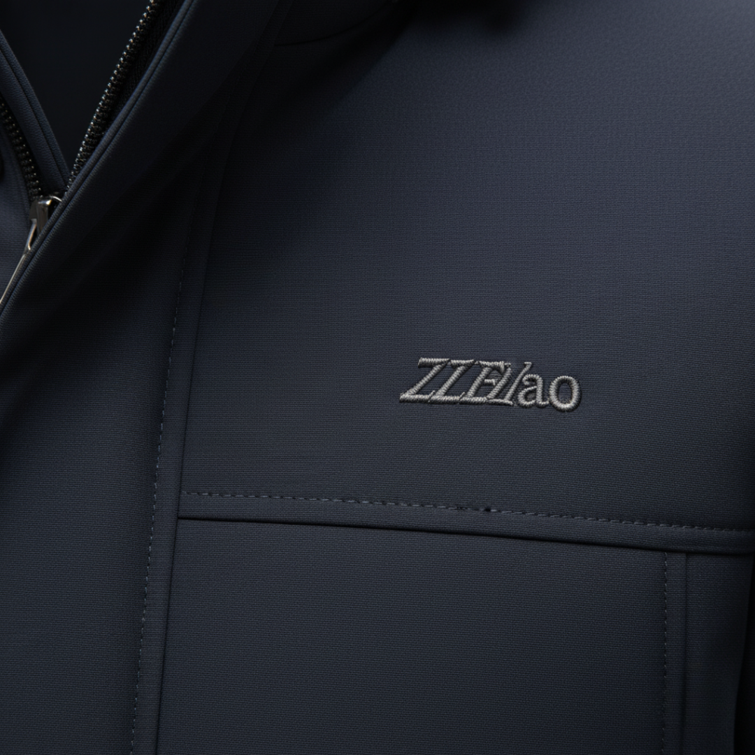 Męska kurtka zimowa polarowa z kapturem i ociepleniem Modaboutique