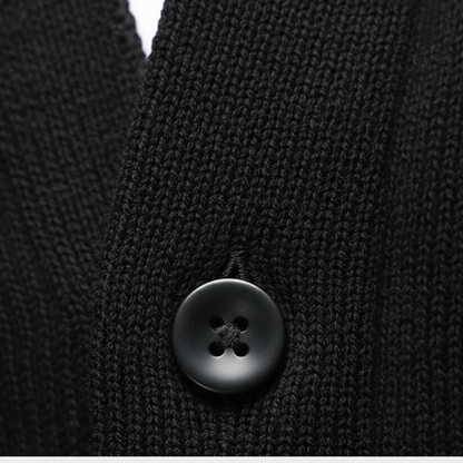 Męski kardigan z bawełnianej dzianiny Modaboutique