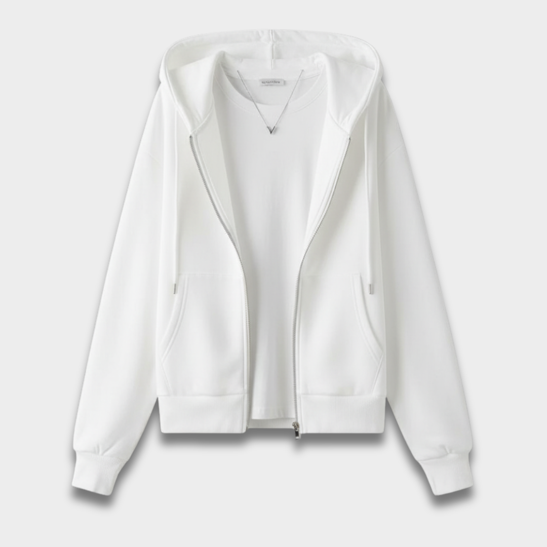 Damska bluza oversize z kapturem z miękkiej dzianiny Modaboutique