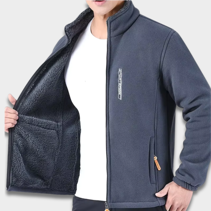 Męska kurtka zapinana na zamek z lekkim ociepleniem Modaboutique