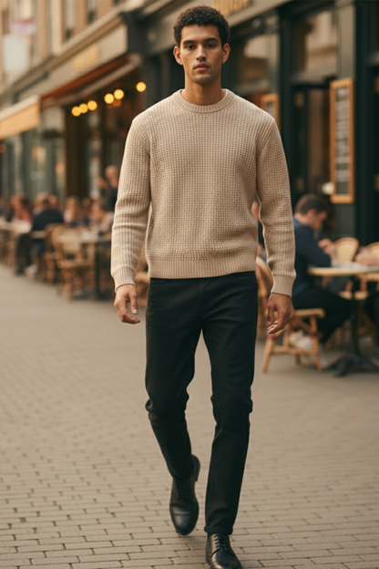 Sweter | Michał – Beżowy