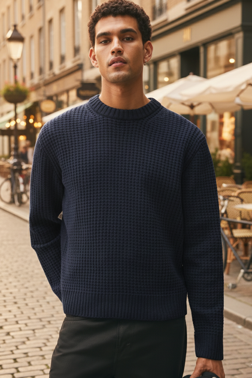 Sweter | Andrzej – Granatowy