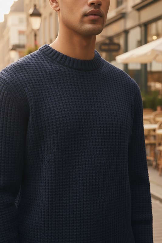 Sweter | Andrzej – Granatowy