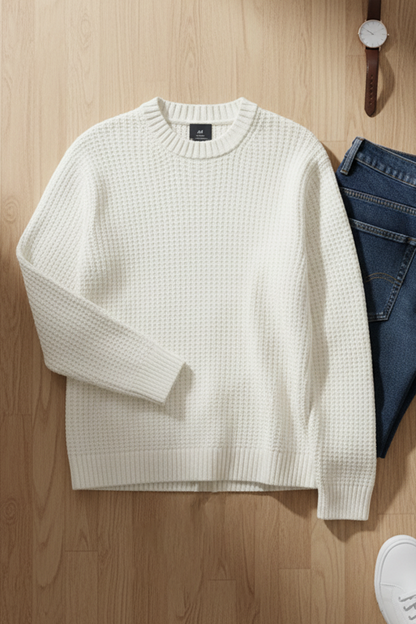 Sweter | Jan – Biały