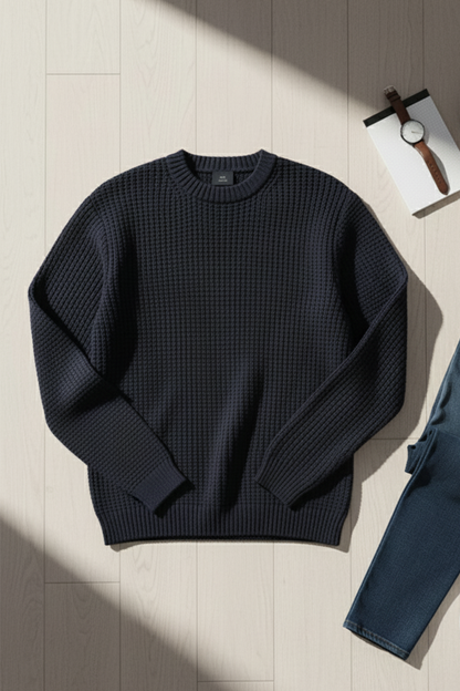 Sweter | Andrzej – Granatowy