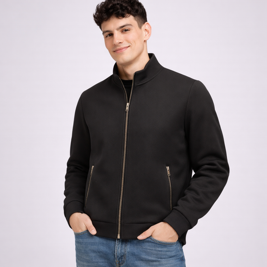 Męska kurtka rozpinana z miękką podszewką